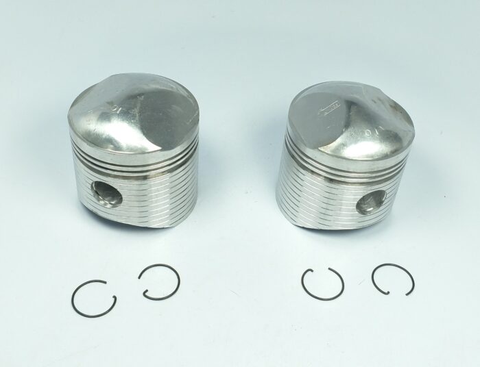Forged Piston Set +.010" - 9.5:1 Compression Ratio - BSA A10 - USA - Image 3