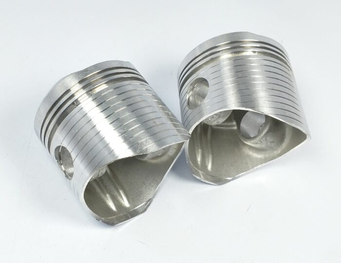 Forged Piston Set +.010" - 10.5:1 Compression Ratio - BSA A10 - USA - Image 5