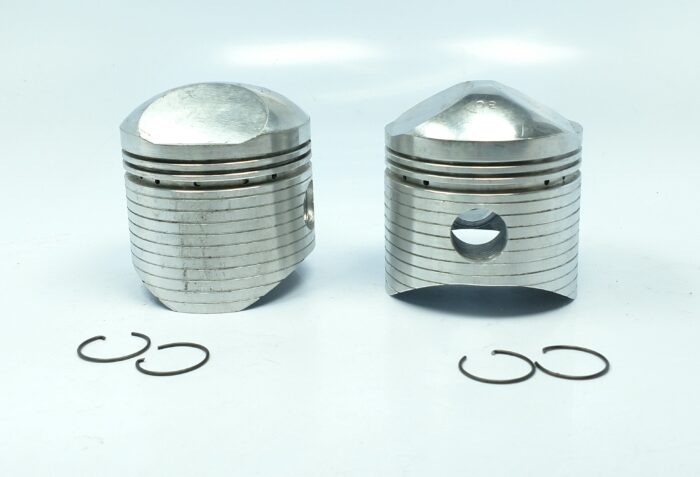 Forged Piston Set +.030" - 10.5:1 Compression Ratio - BSA A10 - USA - Image 2