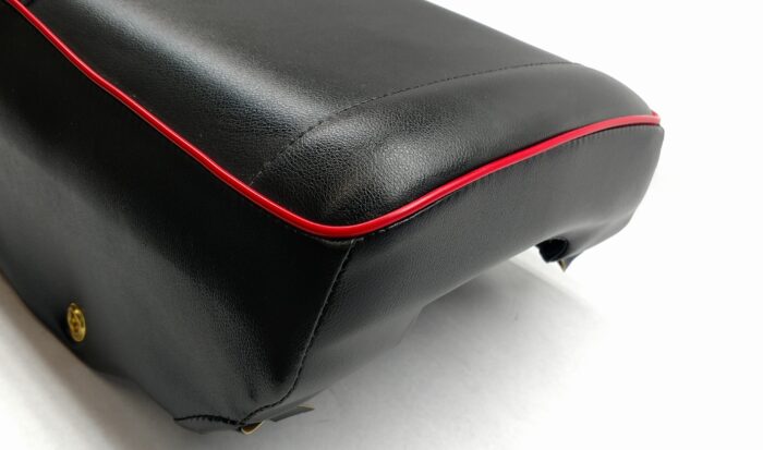 Twin SS500 Seat - All 500 Singles AMC - 1957-59 - Red Piping - UK - Image 10