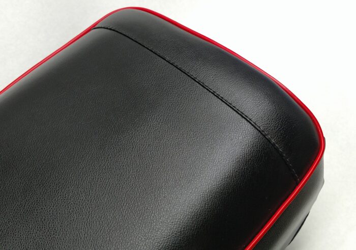 Twin SS500 Seat - All 500 Singles AMC - 1957-59 - Red Piping - UK - Image 8
