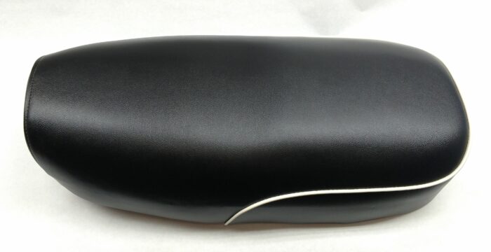 AJS Singles Seat - White Piping - UK - Image 8