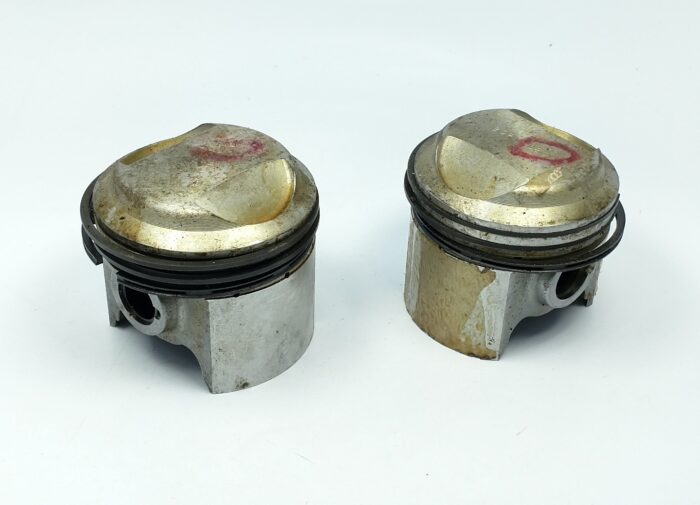 NOS Triumph 500cc Piston Set +.080" - 1958-66 - Italy - Mondial - Image 2