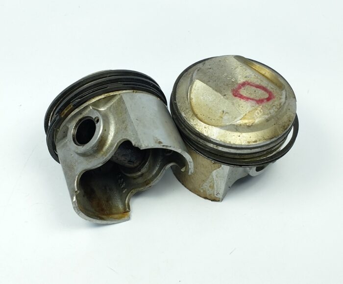 NOS Triumph 500cc Piston Set +.080" - 1958-66 - Italy - Mondial - Image 5