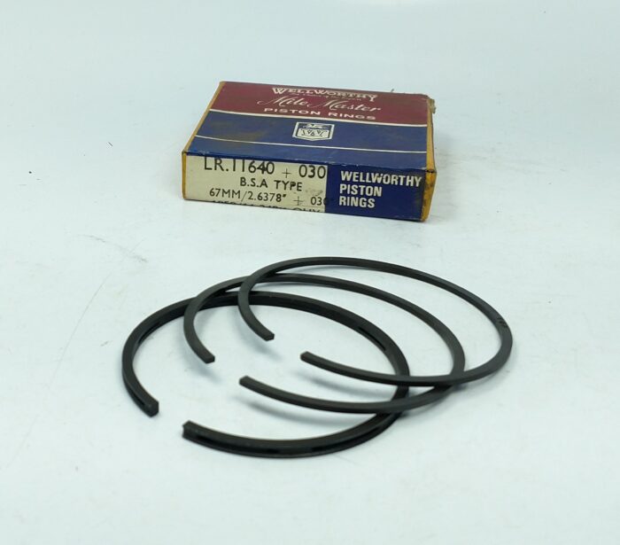 R11640 + .030" - BSA / Triumph 250cc - C15 / B25 / T25 / TR25 - NOS - England - Wellworthy