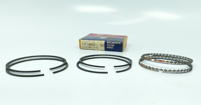 R18020 + .060" - Norton Atlas / P11 / N15 - 750cc - NOS - Wellworthy - Image 2