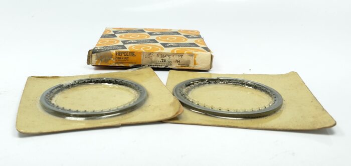 Piston Ring Set - +.040" - Triumph T140 - 750cc Twin - NOS - AE Hepolite - Image 2