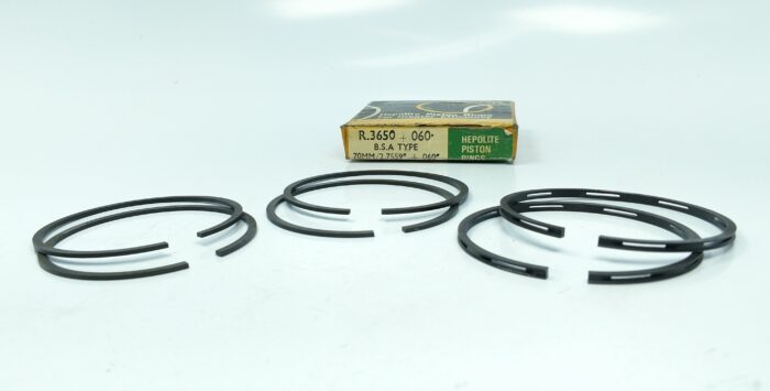 Hepolite piston rings BSA A10 650CC Ring set 060'' R3650