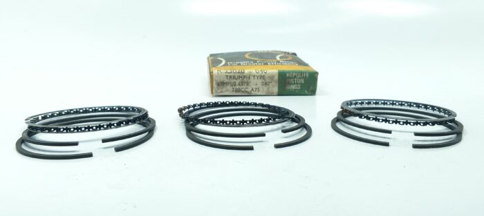 R23020 +.040" - BSA / Triumph Triples - 750cc - Hepolite - NOS - Image 2
