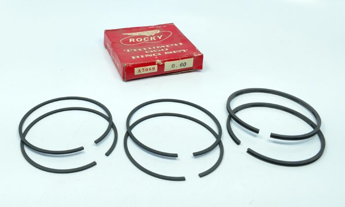 Triumph 650cc Piston Ring Set +.060" - JAPAN