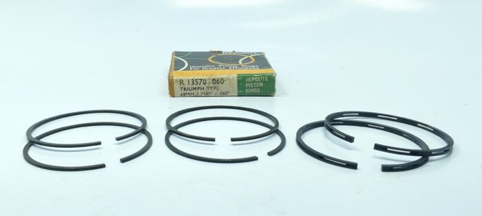 R13570 - +.060" - Triumph - Unit 500cc - NOS - Hepolite - Image 2