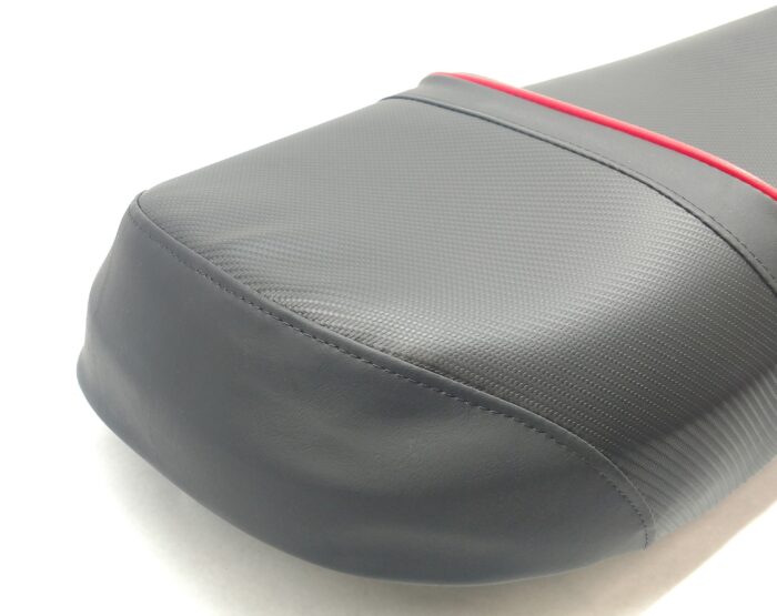 T140 Seat - Sargent - Red Piping - Image 8