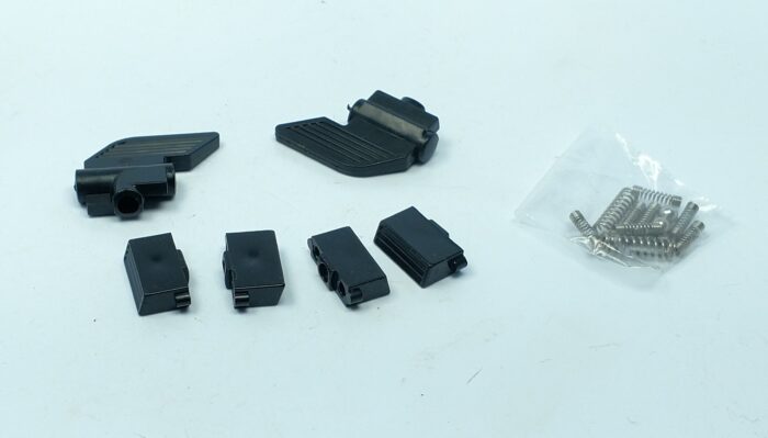 Handlebar Switch Repair Kit - Black/Black - 1971-72 - Lucas
