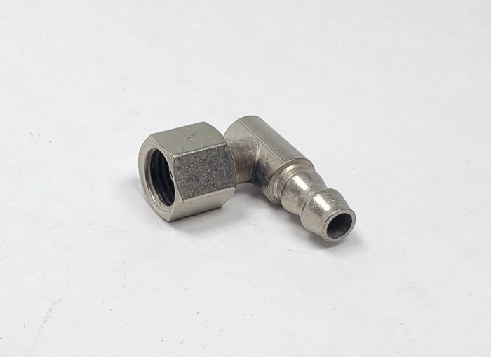 90 Degree Fuel Elbow - 1/4" Line with 1/8" BSP Nut