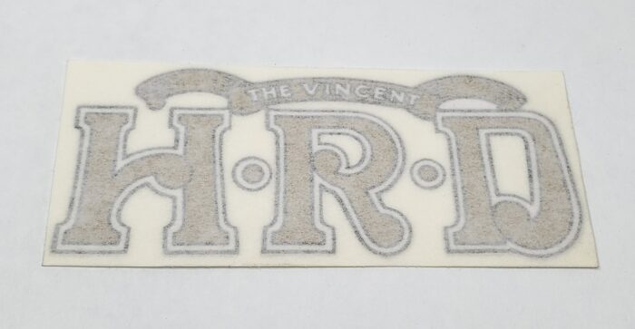 Vincent Decal - H.R.D. - Die Cut
