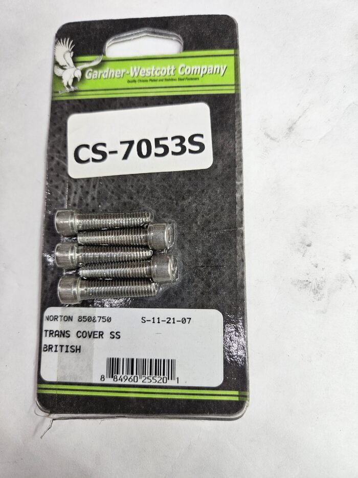 Allen Screw Set - Norton 750cc - 850cc - Norton Gearbox Outer Cover