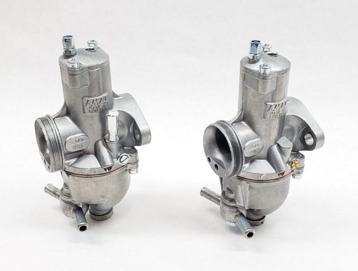 Standard Carburetor Set - 26 mm - Triumph T100R - 1968-69 - UK - Amal - Image 7