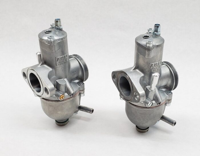 Standard Carburetor Set - 26 mm - Triumph T100R - 1968-69 - UK - Amal - Image 5