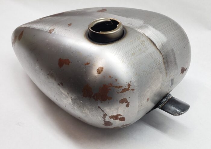 Mustang Gas Tank - Bare Steel - 3.3 Gallon - Taiwan - EMGO