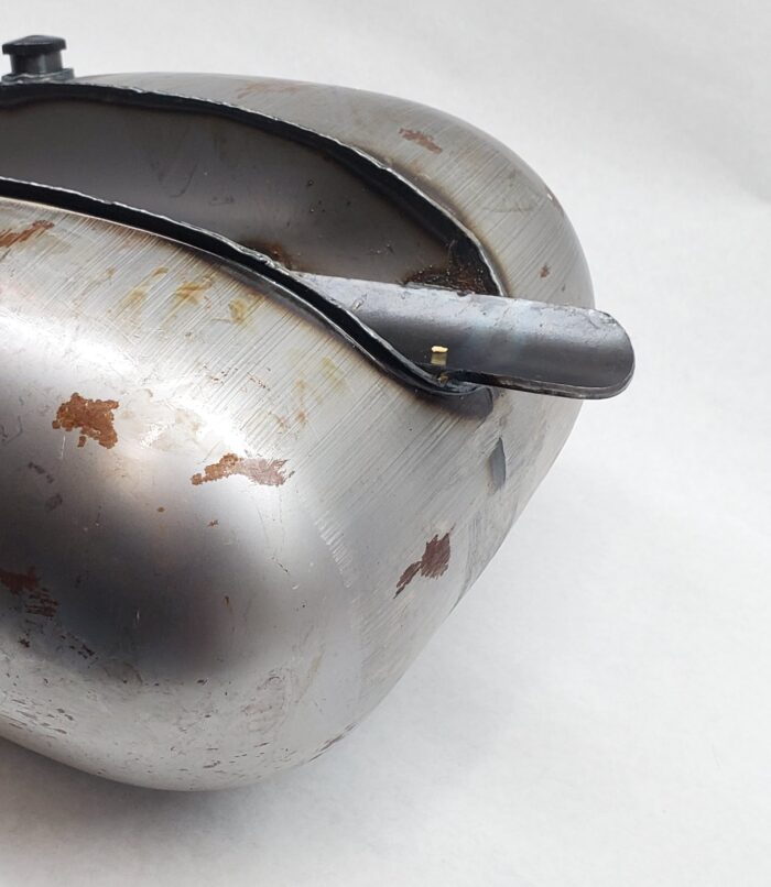 Mustang Gas Tank - Bare Steel - 3.3 Gallon - Taiwan - EMGO - Image 3