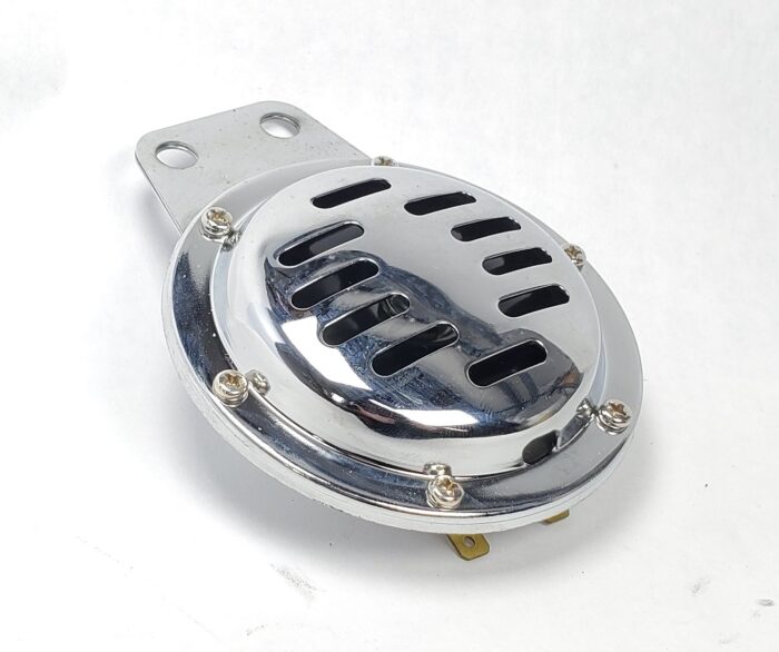 12 Volt Universal Horn - Chrome - Taiwan - EMGO