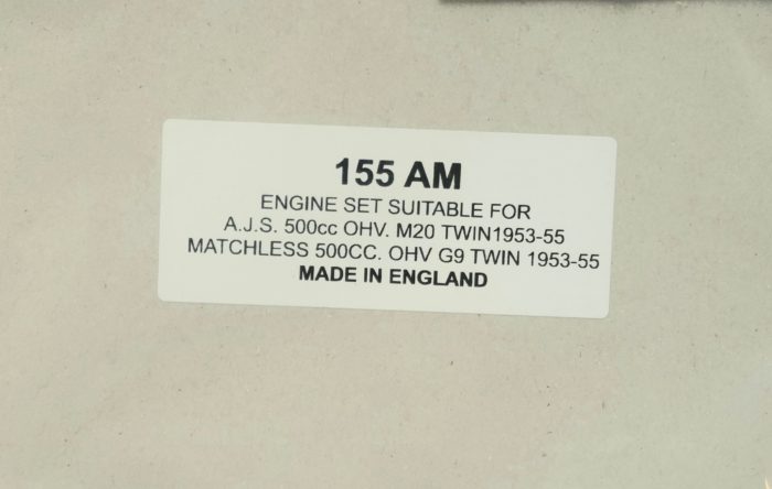 Engine Gasket Set - AJS & Matchless 500cc - 1953-55