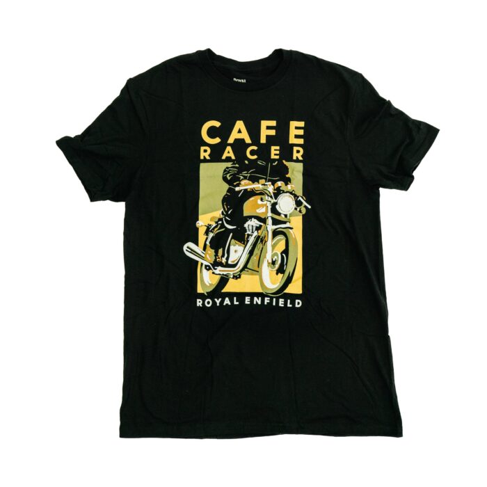 Royal Enfield "Cafe' Racer" T-shirt, Black