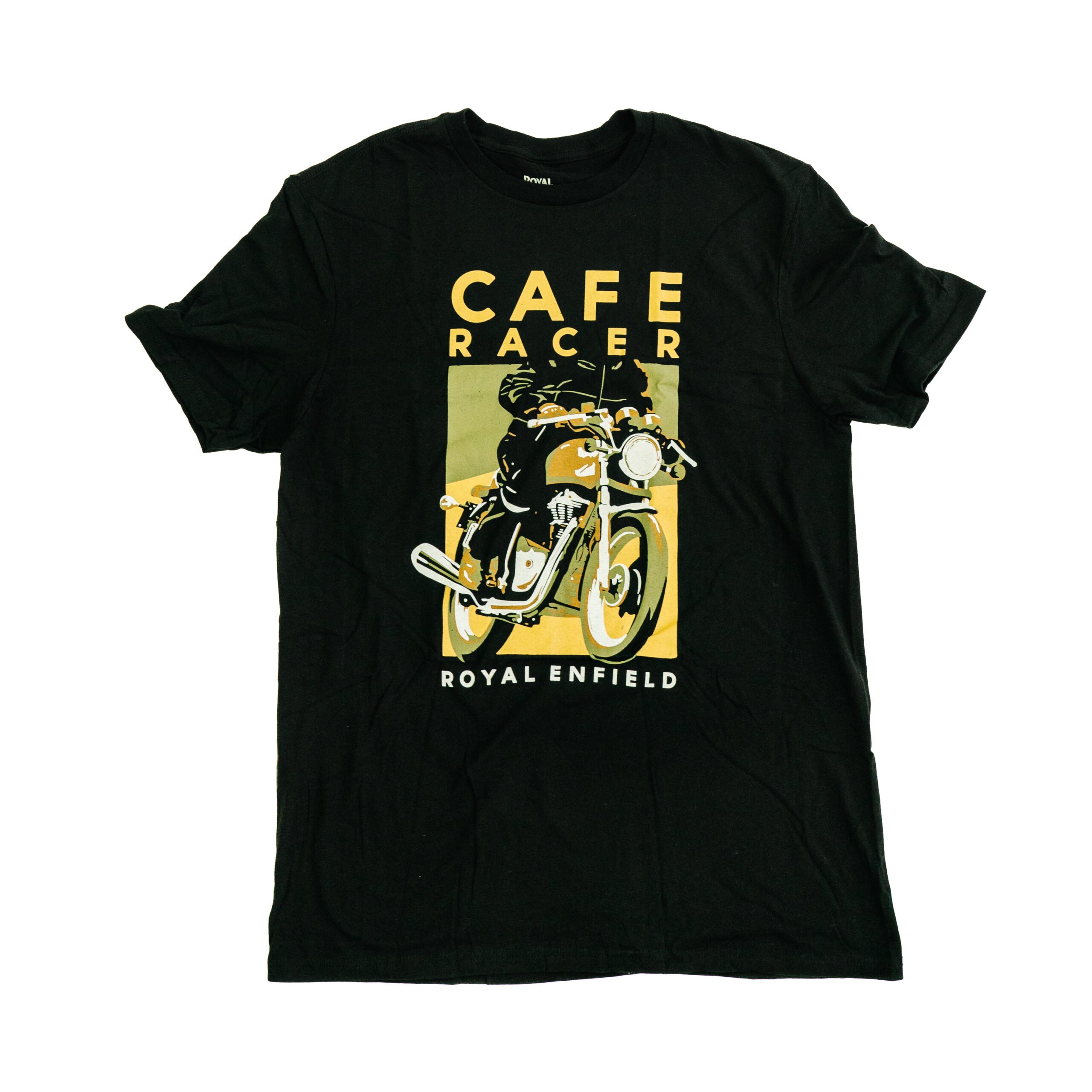 Royal Enfield “Cafe’ Racer” T-shirt, Black – Baxter Cycle