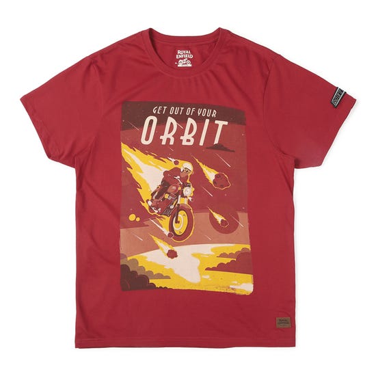 Red deals orbit shirt