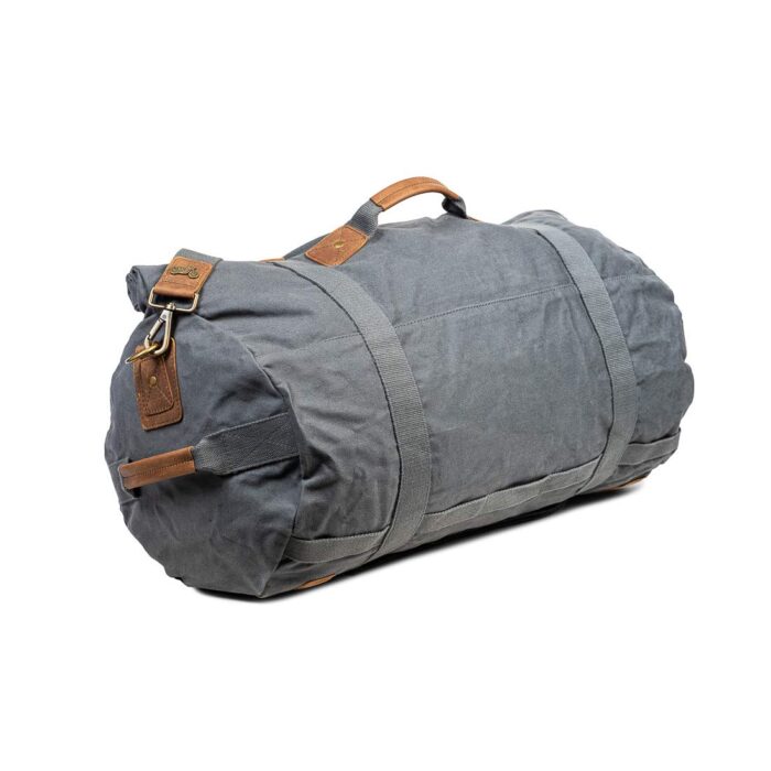 Royal Enfield Classic Duffle Bag, Grey - Image 2