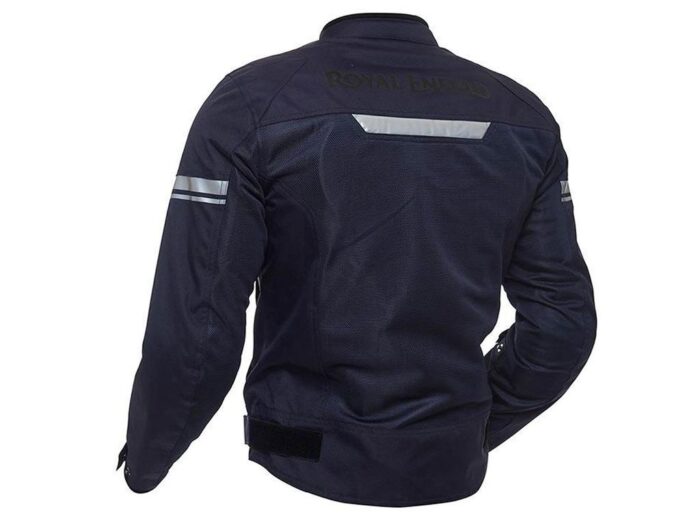 Royal Enfield "Pushkar" Jacket, Navy - Image 3
