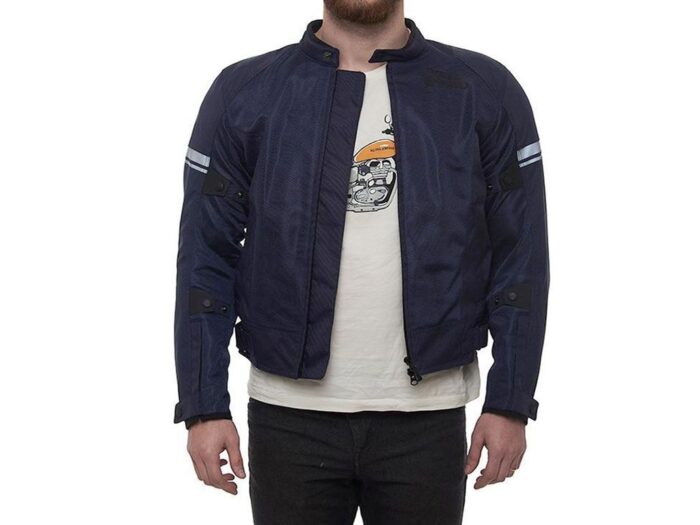 Royal Enfield "Pushkar" Jacket, Navy - Image 2