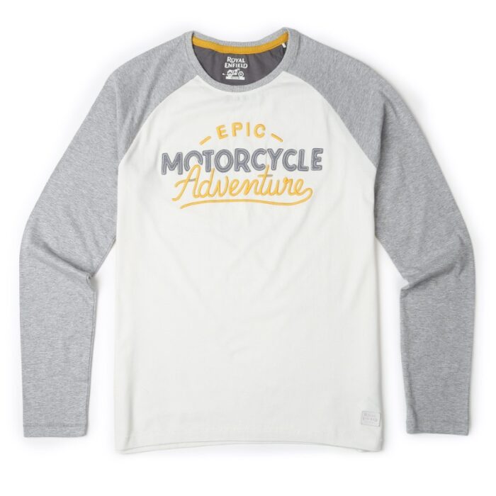 Royal Enfield "Epic" Henley, White