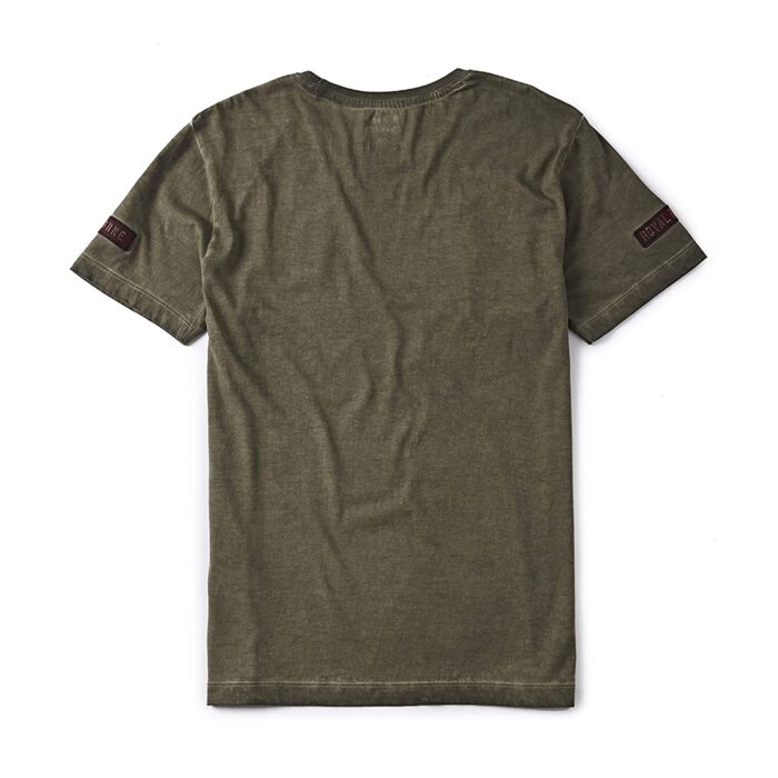Royal Enfield "Pegasus Regiment" Tee, Olive - Image 2