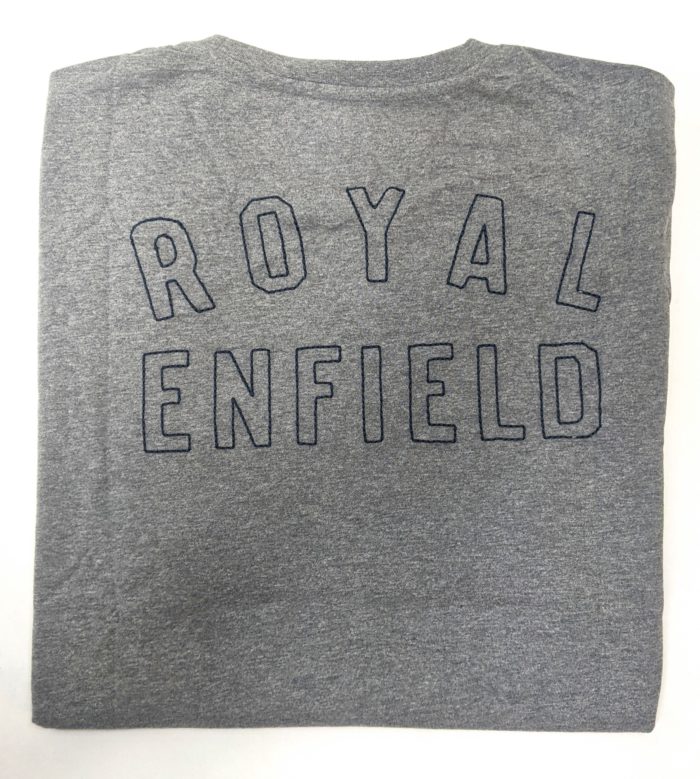 Royal Enfield "UCE" Tee, Grey - Image 2