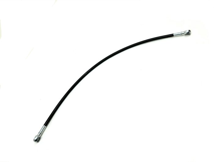 60-7233 - Black Coated Braided Stainless Steel - USA