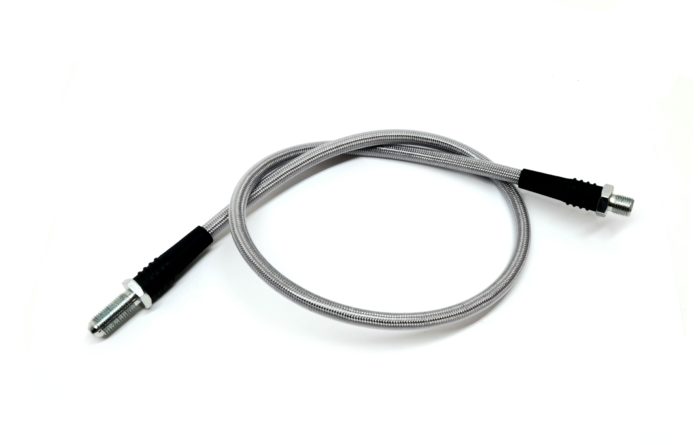06-2707 - Clear Coated Braided Stainless Steel - USA