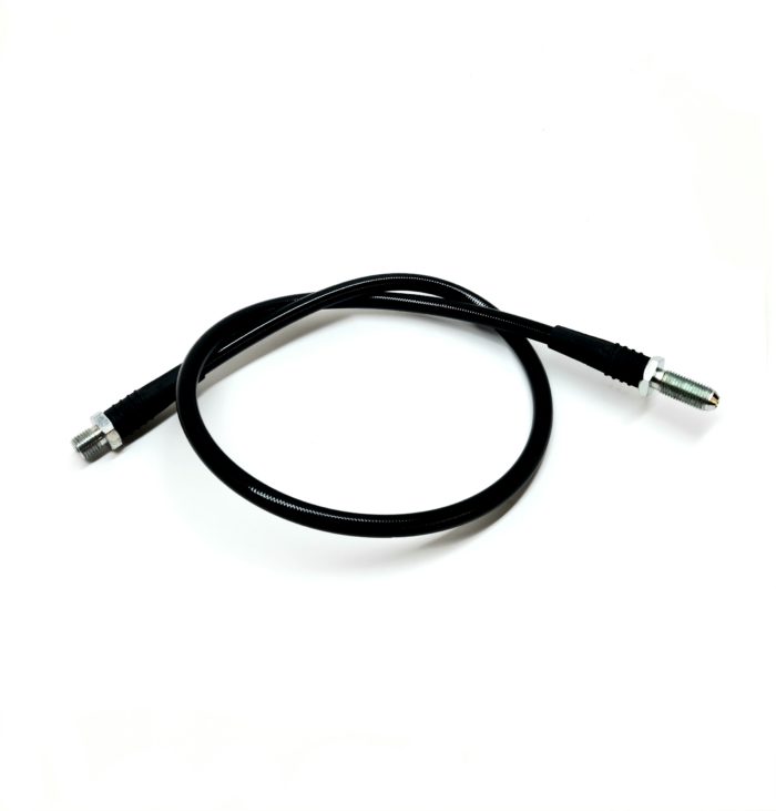 06-2707 - Black Coated Braided Stainless Steel - USA