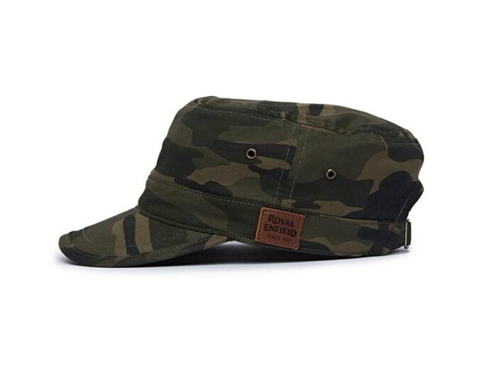 Royal Enfield "Military" Cap, Olive - Image 3