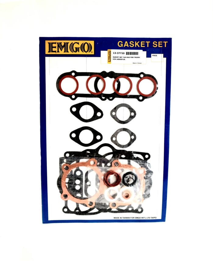 Top End Engine Gasket Set - Triumph 650cc Twin - 1963-72 - Taiwan - EMGO