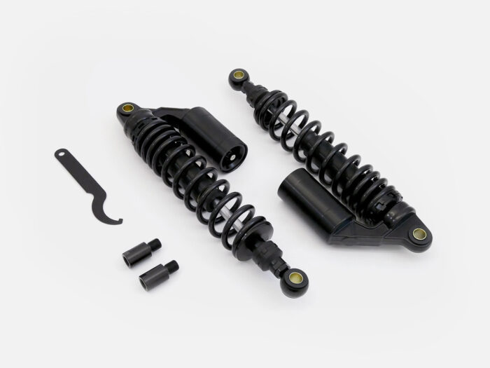 TEC Alloy Remote Reservoir Shocks, INT/GT 650 - Black