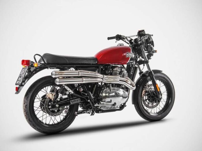 Zard High Rise Scrambler/Flat Track Exhaust System - Image 2