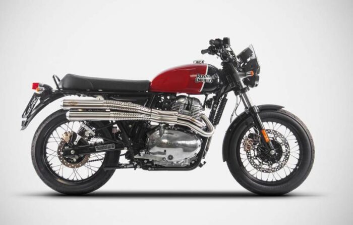 Zard High Rise Scrambler/Flat Track Exhaust System