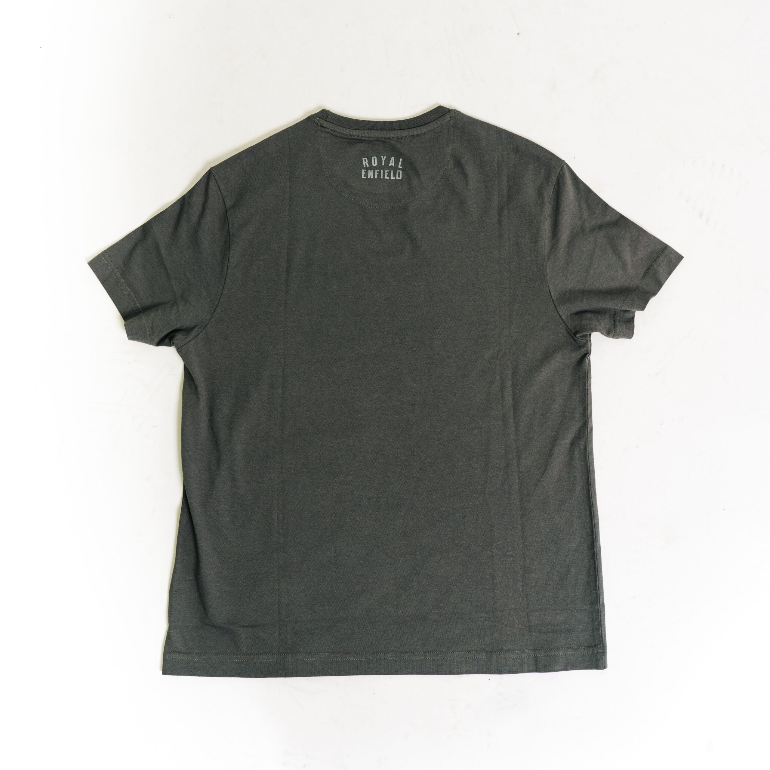 Royal Enfield “All Roads” Tee, Charcoal – Baxter Cycle