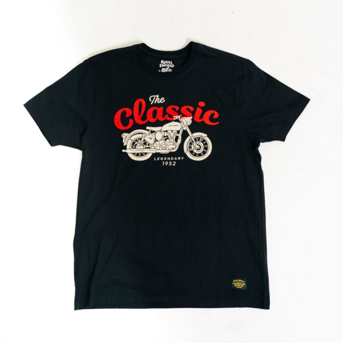 Royal Enfield "The Classic" Tee, Black