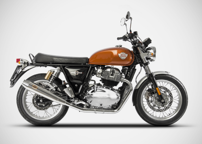 Zard Dual Slip-on Exhaust for Royal Enfield Continental INT/GT 650