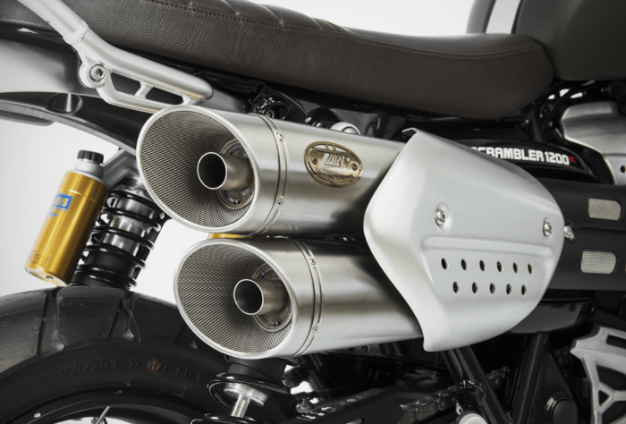 Zard Stainless Steel Slip-On Exhaust for Scrambler 1200 XE/XC - Image 3