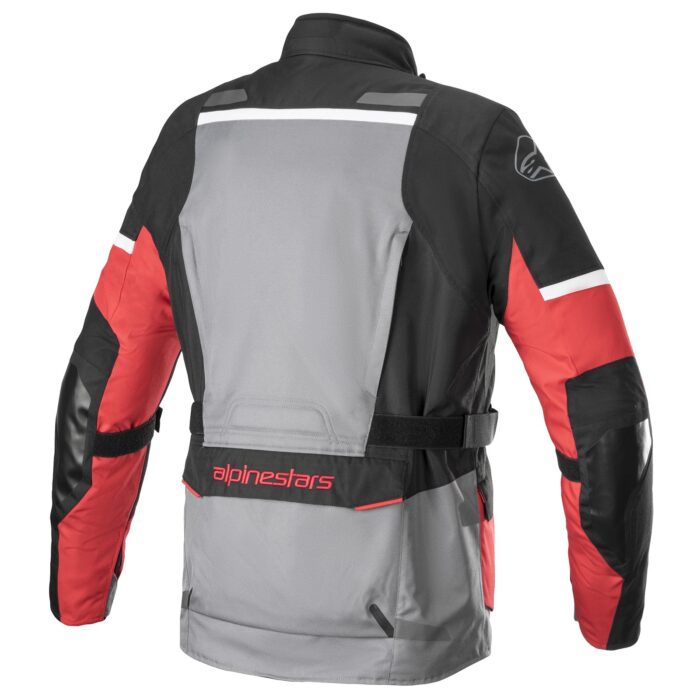 Alpinestars "Andes v3 Drystar" Jacket, Dark Grey/Black/Bright Red - Image 2
