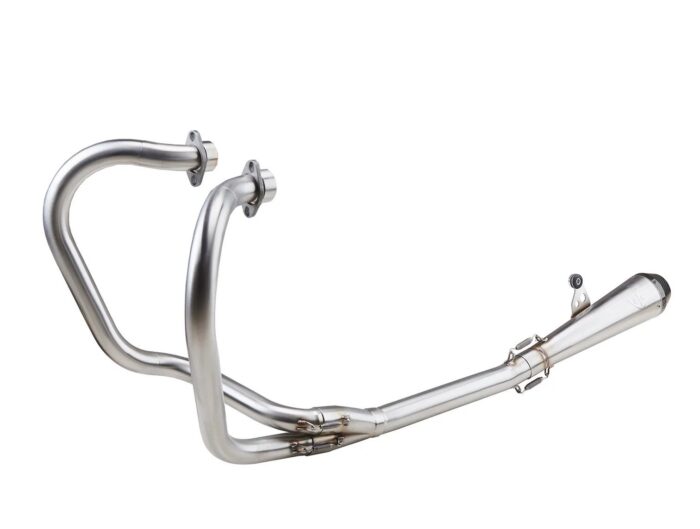 British Customs Predator 2-into-1 Low Exhaust, Carbon - Thruxton RS - Image 2