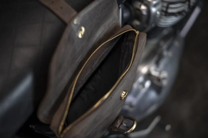 Side Bag, Vintage Brown - INT/GT 650 - Image 3